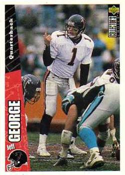 Jeff George Atlanta Falcons 1996 Upper Deck Collector's Choice NFL #109